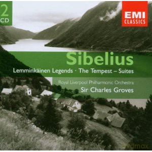 Groves/Royal Liverpool Philharmonic Orch: Gemini-Spring Song/Kalevala Legends [2CD]