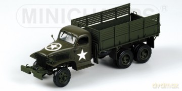 MINICHAMPS LKM GMC CCKW 353 B2 Flatbet 350042070 [MODELARSTWO]