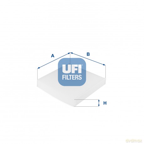 UFI 53.210.00 Filtr, wentylacja przestrzeni pasażerskiej Fiat Chrysler