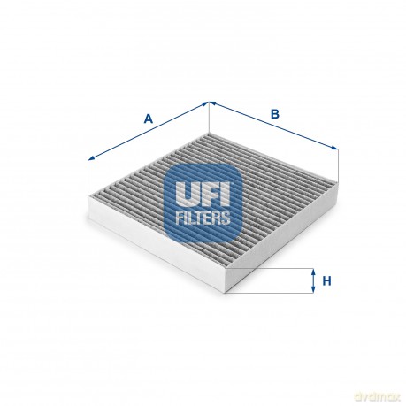 UFI 54.150.00 Filtr, wentylacja przestrzeni pasażerskiej Fiat