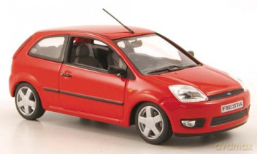 MINICHAMPS Ford Fiesta 3door (red) 122629 [MODELARSTWO]