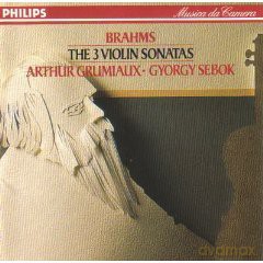 Grumiaux/Sebok: Bram:Violin-Sonaten [CD]