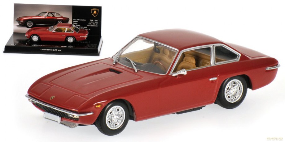 MINICHAMPS Lamborghini Islero 1968 (red) 436103420 [MODELARSTWO]