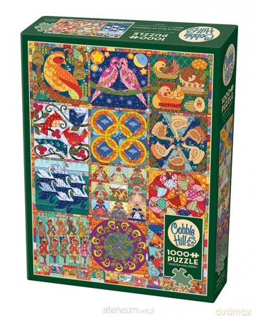 COBBLE HILL 1000 el. Dwanaście dni Świąt Bożego Narodzenia [PUZZLE]