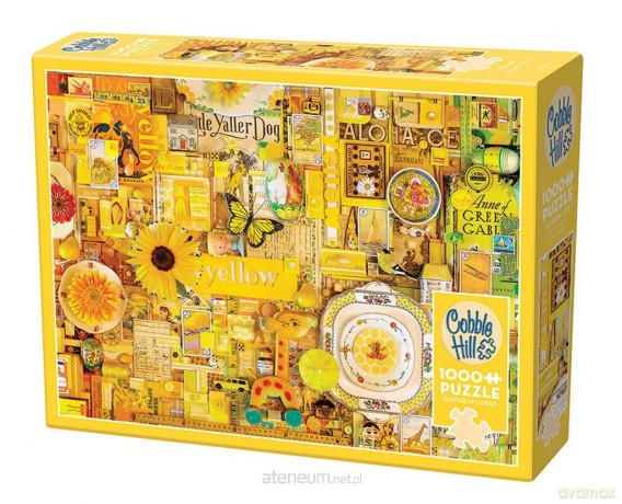COBBLE HILL 1000 el. Pomaluj mój świat na kolor... żółty [PUZZLE]