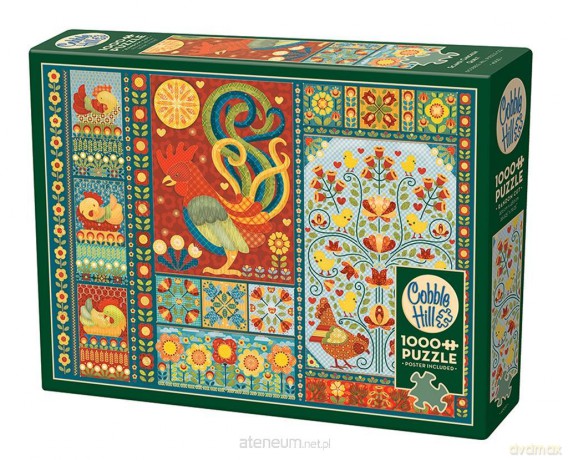 COBBLE HILL 1000 el. Skandynawski patchwork [PUZZLE]