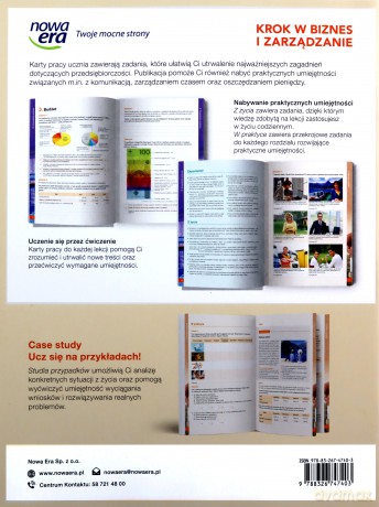 Krok w biznes i zarządzanie LO 1 Karty pracy Zakres podstawowy - Aneta Depczyńska, Katarzyna Garbacik, Joanna Kozub [KSIĄŻKA]