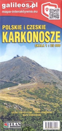 Mapa - Karkonosze 1:25 000