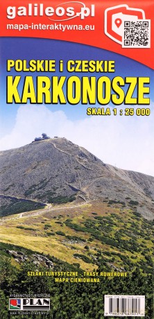 Mapa - Karkonosze 1:25 000