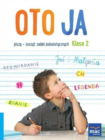 Oto ja szkoła podstawowa 2 Piszę+ zakładka - Bożena Kotulska [KSIĄŻKA]