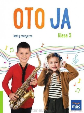 Oto ja szkoła podstawowa 3 Karty muzyczne + zakładka - Magdalena Ziółkowska [KSIĄŻKA]
