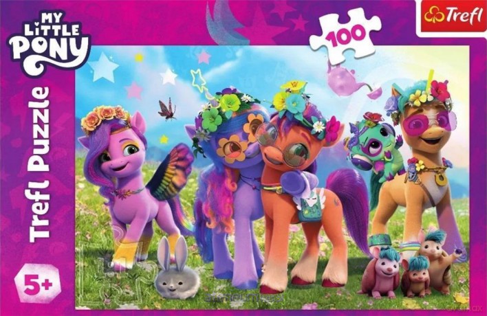 TREFL 100 el. Zabawne Kucyki [PUZZLE]