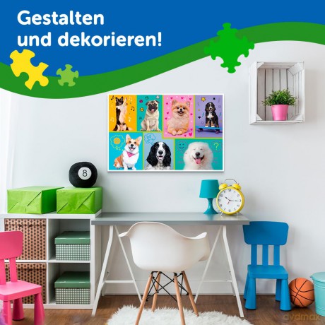 TREFL 60 el. Super Shape XXL Trefliki w stadninie [PUZZLE]