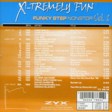 X-Tremely Fun - Aerobic Funky Vol.2 [CD]