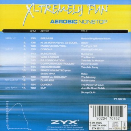 X-Tremely Fun - Aerobic Nonstop [CD]