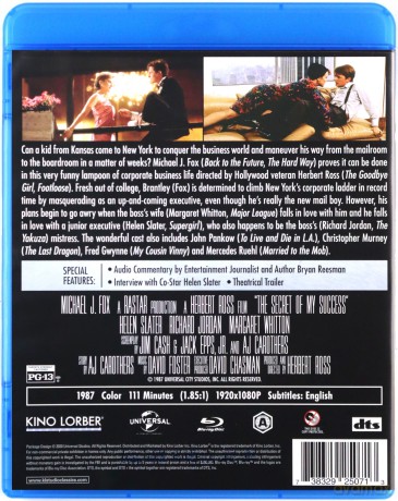 The Secret of My Succe$s (Tajemnica mojego sukcesu) [Blu-Ray]