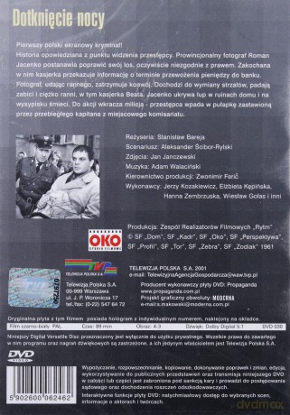 Dotknięcie nocy [DVD]