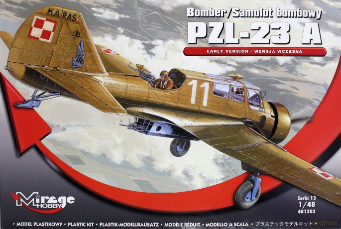 MIRAGE PZL23A "Karas" early version 481303 [MODELARSTWO]