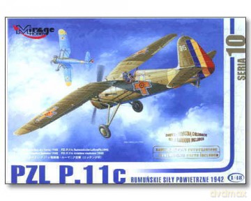 MIRAGE PZL P.11c Rumanian Airforce 1942 48103 [MODELARSTWO]