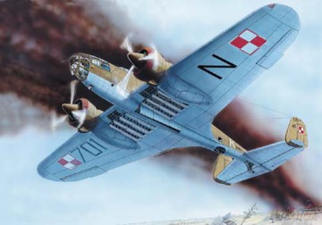 MIRAGE PZL 37 B Łoś 48132 [MODELARSTWO]