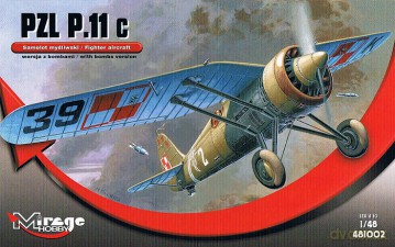 MIRAGE PZL P11c Wersja z Bombami 481002 [MODELARSTWO]