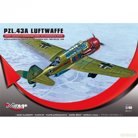 MIRAGE PZL.43A Luftwaffe 481311 [MODELARSTWO]