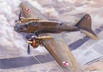 MIRAGE PZL37 A Łoś Bomber 48131 [MODELARSTWO]