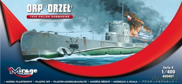 MIRAGE Okręt Podwodny ORP Orzeł 1939 40047 [MODELARSTWO]