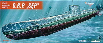 MIRAGE Okręt Podwodny Sęp 1955 40048 [MODELARSTWO]