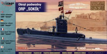 MIRAGE Okręt Podwodny ORP Sokół 40428 [MODELARSTWO]