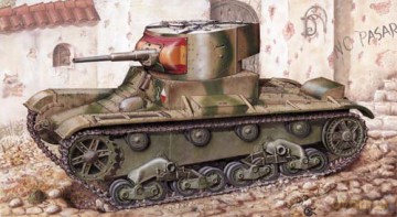 MIRAGE Czołg Lekki T26 model 1933 72609 [MODELARSTWO]