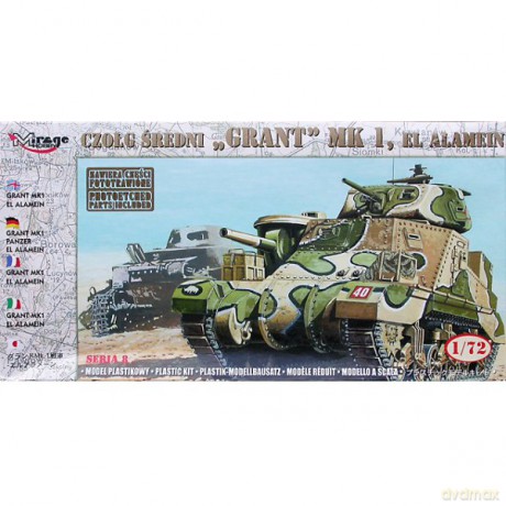 MIRAGE M3 General Grant Mk.1 El Alamein 72804 [MODELARSTWO]