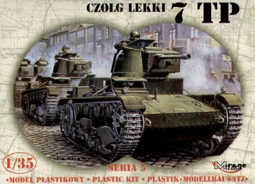 MIRAGE 7TP Czołg Lekki 35301 [MODELARSTWO]