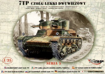 MIRAGE 7TP Lekki Czołg Dwuwieżowy 35302 [MODELARSTWO]