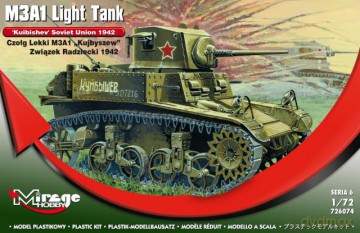 MIRAGE Czołg M3A1 Desel Kujbyszew 726074 [MODELARSTWO]