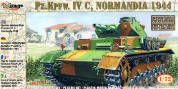 MIRAGE Pz.Kpfw. IV C Normandia 1944 72853 [MODELARSTWO]