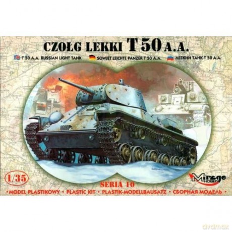 MIRAGE Czołg Lekki T50 A.A 351006 [MODELARSTWO]