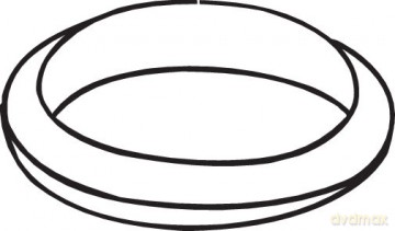 Uszczelka, rura wylotowa Bosal 256-994 Fiat Lancia Alfa Romeo