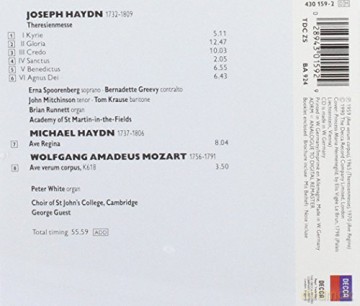 Guest,Choir Of St John\'s Coll.: Haydn:Ave Regina [CD]