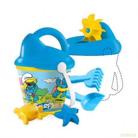 MONDO Wiaderko Smurfy PM-146-18861 [ZABAWKA]
