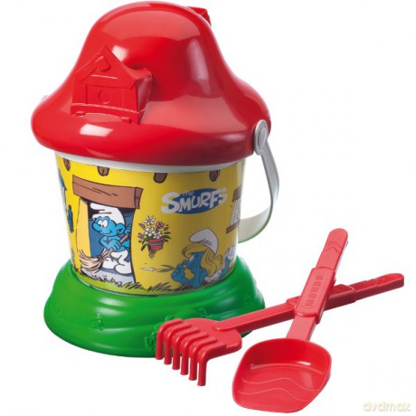 MONDO Wiaderko Grzybek akcess. Smurf PM-222-18344 [ZABAWKA]