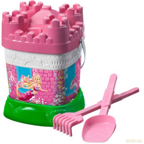 MONDO Wiaderko Zamek akcess. Barbie PM-224-18340 [ZABAWKA]
