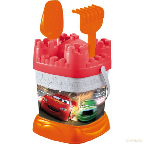 MONDO Wiaderko Zamek akess. Cars PM-226-18241 [ZABAWKA]