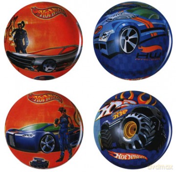 MONDO PIŁKA HOT WHEELS 14cm PM-053 [ZABAWKA]