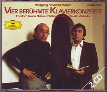 Gulda Wp Abbado: Mozart:Pno Ctos 20+21+25+27 [2CD]
