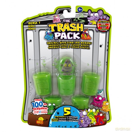 TRASH PACK Śmieciaki 5 cio pak 68003 [ZABAWKA]