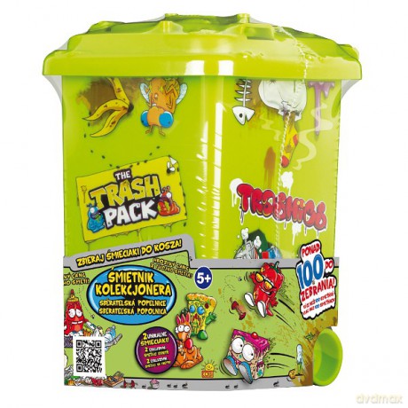 TRASH PACK Śmieciaki Śmietnik kolekcjone 68015 [ZABAWKA]