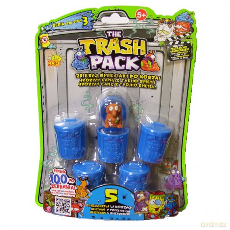 TRASH PACK Śmieciaki 5pack S3 68044 [ZABAWKA]