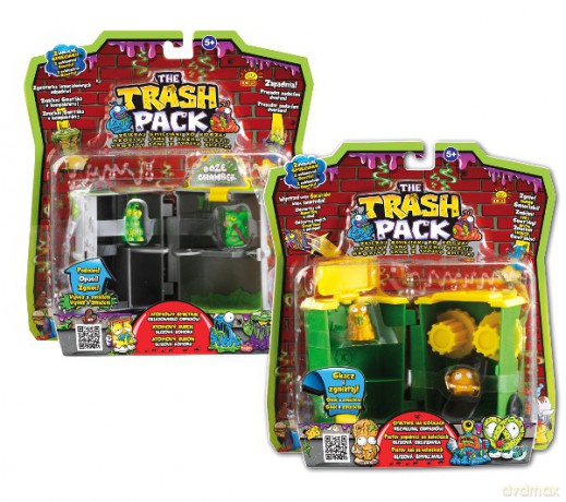 TRASH PACK Śmieciaki Zestaw do Gry 68021 [ZABAWKA]