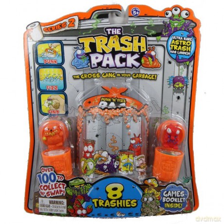 TRASH PACK Śmieciaki z piany 8pack. 68073 [ZABAWKA]